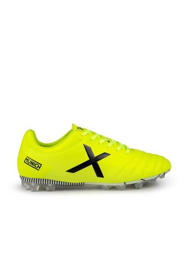Buty piłkarskie męskie Munich Arenga 303. Zapięcie: sznurówki. Kolor: wielokolorowy, zielony. Materiał: materiał, syntetyk. Szerokość cholewki: normalna. Sport: piłka nożna