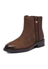 MEXX Botki CEO-MX/032C-WI23 Brązowy. Kolor: brązowy. Materiał: nubuk, skóra #6