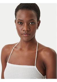 Iconique Sukienka letnia Sirya IC26-007 Biały Regular Fit. Kolor: biały. Materiał: bawełna. Sezon: lato #2