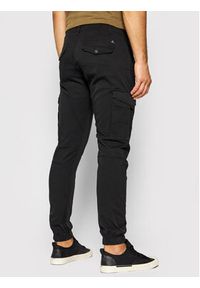 Jack & Jones - Jack&Jones Spodnie materiałowe Paul 12139912 Czarny Tapered Fit. Kolor: czarny. Materiał: bawełna #4