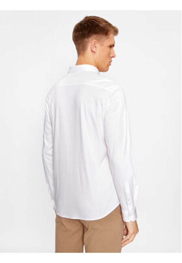 BOSS - Boss Koszula Biado_R 50497486 Biały Slim Fit. Kolor: biały. Materiał: bawełna