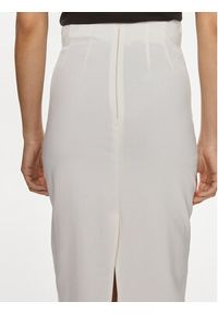ViCOLO Spódnica ołówkowa TB0030 Écru Slim Fit. Materiał: syntetyk, bawełna