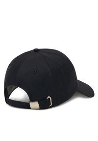 Calvin Klein Jeans Czapka z daszkiem Mono Leather Patch Twill Cap LV04K5052G Czarny. Kolor: czarny. Materiał: materiał, bawełna