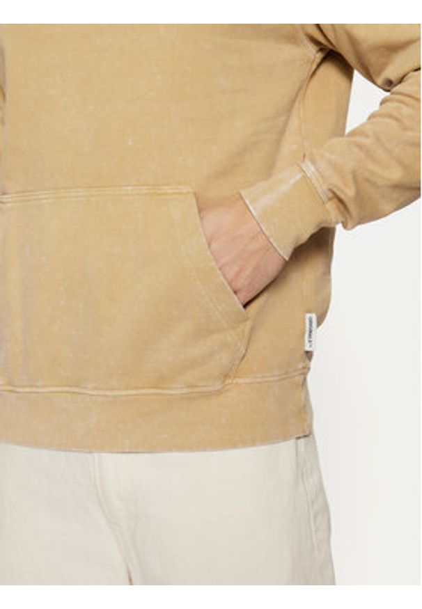 Jack & Jones - Jack&Jones Bluza Vesterbro 12267037 Beżowy Relaxed Fit. Kolor: beżowy. Materiał: bawełna