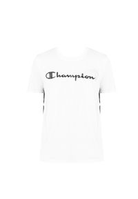 Champion T-Shirt | 217835 | Mężczyzna | Biały. Okazja: na co dzień. Kolor: biały. Materiał: bawełna. Wzór: nadruk. Styl: sportowy, casual #3