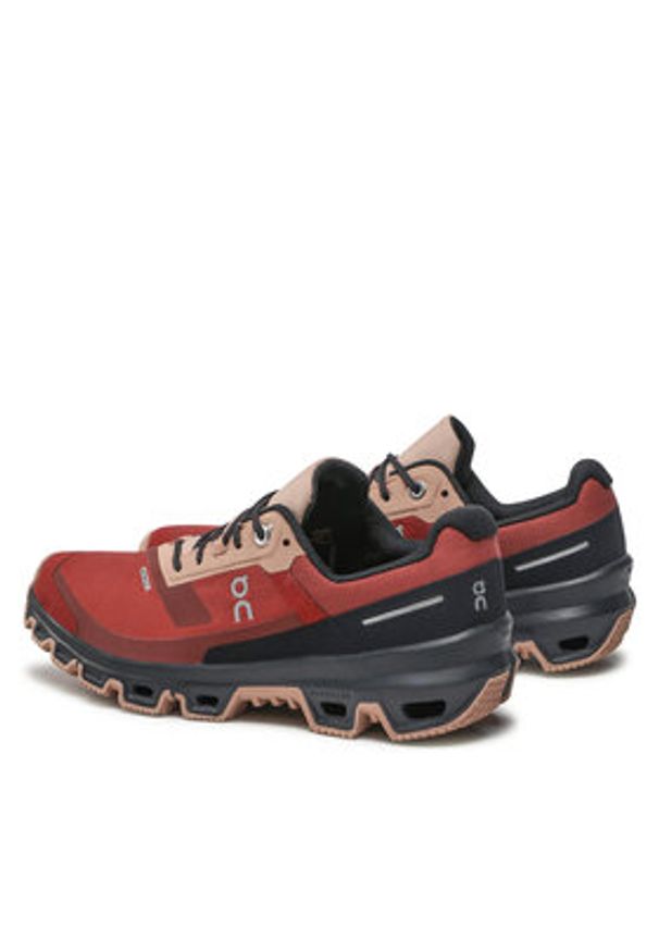 On Buty do biegania Cloudventure Waterproof 32.99248 Bordowy. Kolor: czerwony. Materiał: materiał