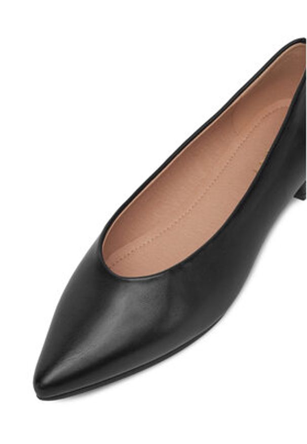 Jenny - JENNY Baleriny WS20019-11 Czarny. Kolor: czarny. Materiał: skóra