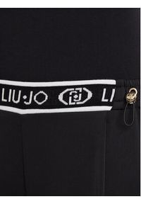 Liu Jo Sport Spodnie materiałowe TF5192 T004A Czarny Regular Fit. Kolor: czarny. Materiał: syntetyk. Styl: sportowy