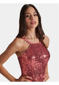 Swing Sukienka wieczorowa 5AG05100 Różowy Slim Fit. Kolor: różowy. Materiał: syntetyk. Styl: wizytowy #7