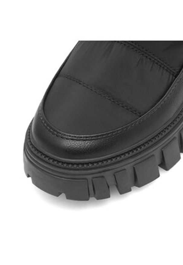 DeeZee Śniegowce ALFAMM N10370 Czarny. Kolor: czarny