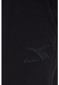 Diadora dres męski kolor szary. Kolor: szary. Materiał: dresówka #4