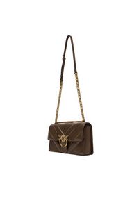 Pinko - PINKO Torebka 104549 A2OS Brązowy. Kolor: brązowy. Materiał: skórzane #3