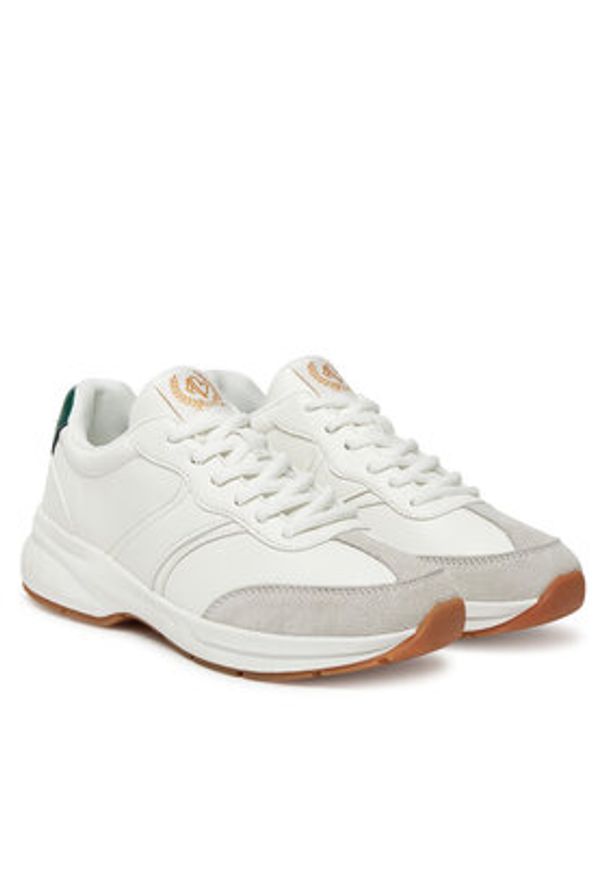 Aldo Sneakersy Clubchic 13917578 Biały. Kolor: biały. Materiał: skóra