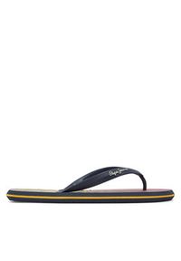 Pepe Jeans Japonki Whale Palm PMS70153 Granatowy. Kolor: niebieski