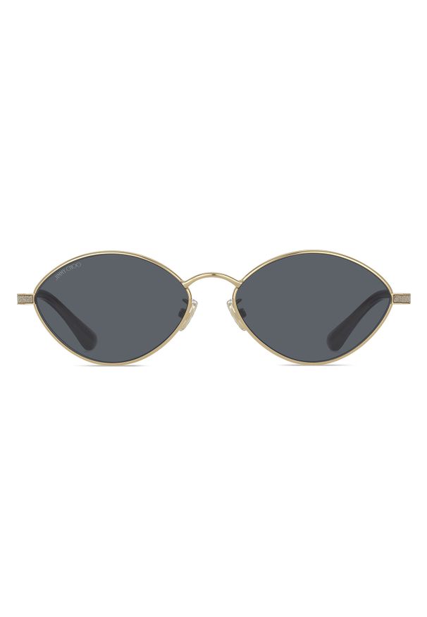 Jimmy Choo - Okulary SONNY/S + Łańcuszek JIMMY CHOO. Kształt: okrągłe. Wzór: nadruk, gradientowy