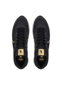 Polo Ralph Lauren Sneakersy 809952269001 Czarny. Kolor: czarny. Materiał: materiał #2