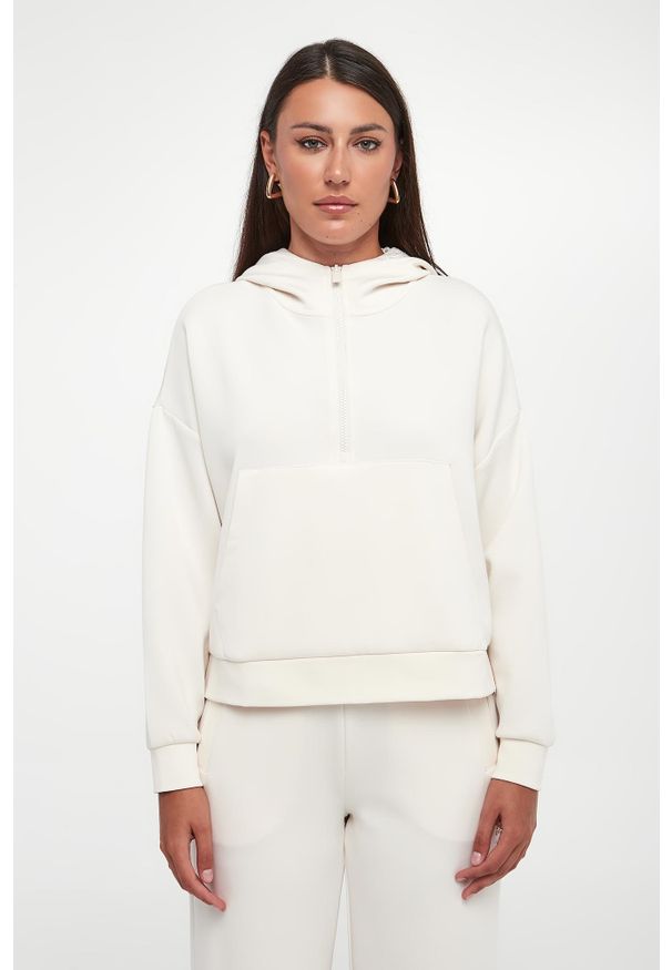 Armani Exchange - Bluza damska z kapturem ARMANI EXCHANGE. Typ kołnierza: kaptur