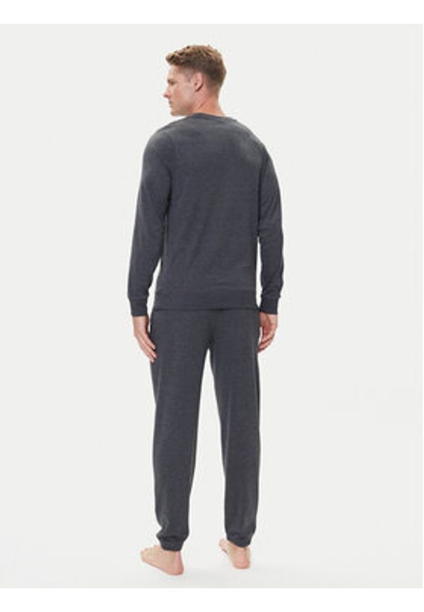 Cristiano Ronaldo CR7 Piżama 8730-42 Szary Regular Fit. Kolor: szary. Materiał: bawełna