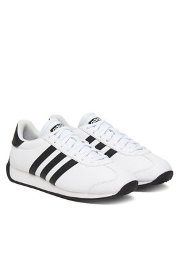 Adidas - adidas Sneakersy Runvista JR4615 Biały. Kolor: biały. Materiał: skóra