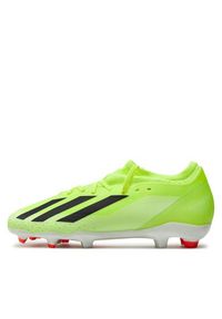 Adidas - adidas Buty do piłki nożnej X Crazyfast League Firm Ground Boots IG0605 Żółty. Kolor: żółty. Materiał: materiał #4