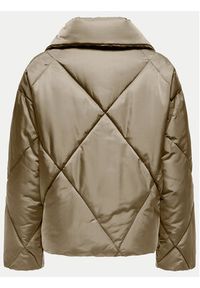 only - ONLY Kurtka zimowa Pippi 15322803 Brązowy Regular Fit. Kolor: brązowy. Materiał: syntetyk. Sezon: zima #3