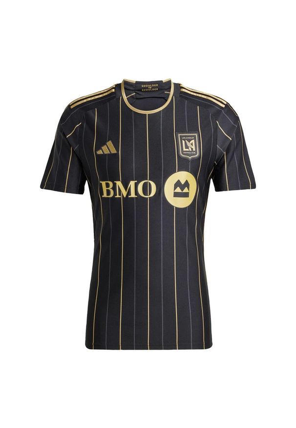 Adidas - Koszulka Los Angeles Football Club 24/25 Home. Kolor: czarny. Materiał: materiał. Sport: piłka nożna