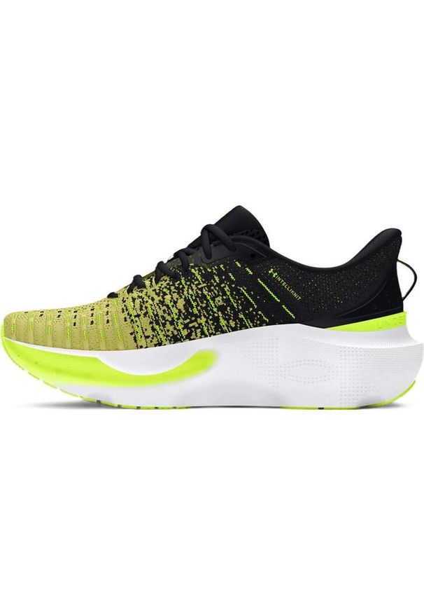 Buty do biegania męskie Under Armour Infinite Elite. Kolor: czarny, wielokolorowy, żółty. Sport: bieganie