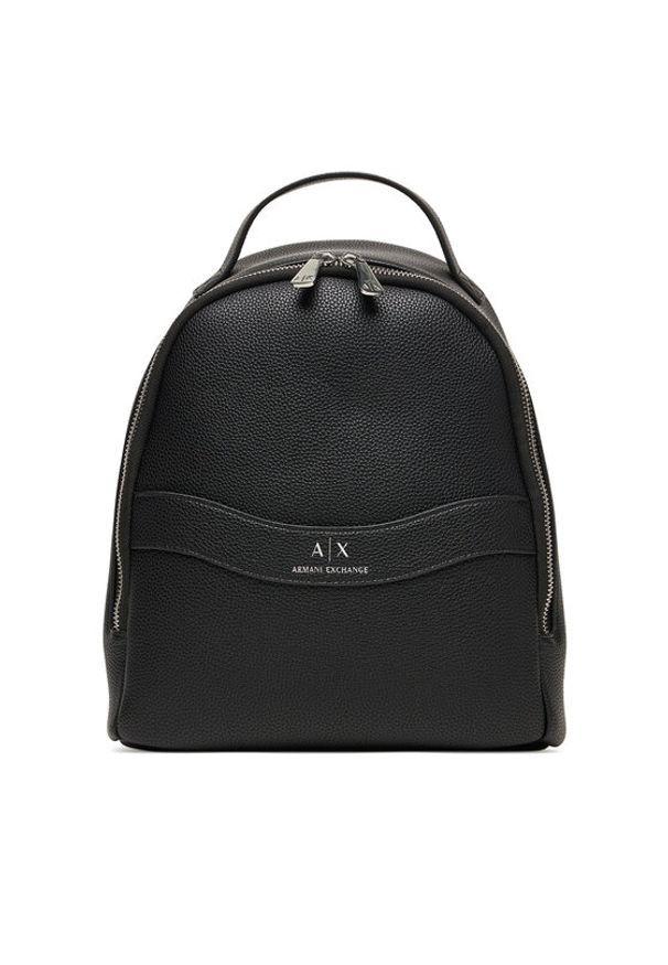 Armani Exchange Plecak XW000924 AF13676 UC001 Czarny. Kolor: czarny. Materiał: skóra