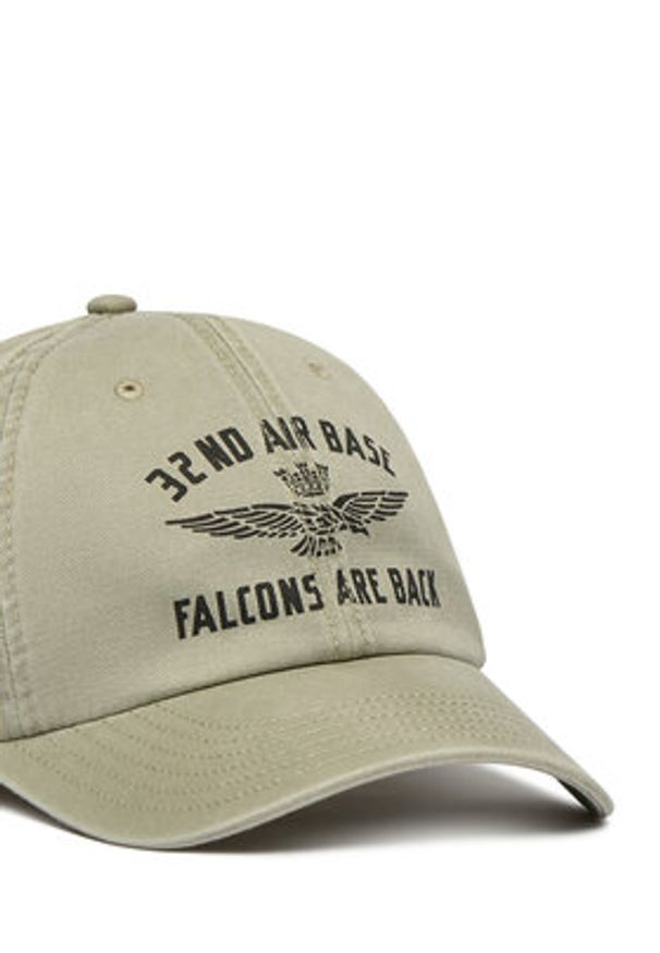 Aeronautica Militare Czapka z daszkiem 261HA1252UCT02476 Zielony jasny. Kolor: zielony. Materiał: bawełna