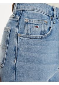 Tommy Jeans Jeansy DW0DW19247 Niebieski Mom Fit. Kolor: niebieski