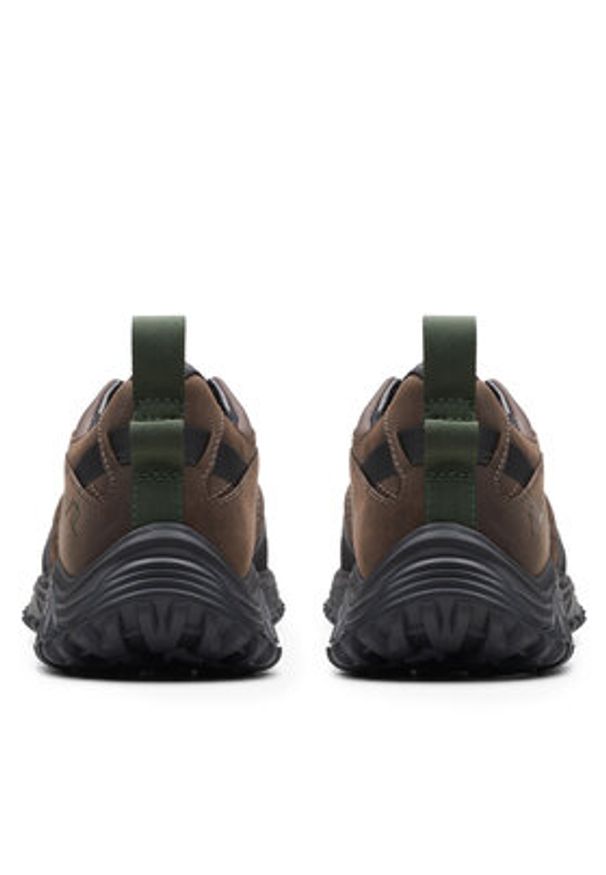 Clarks Sneakersy Atl Walk Go Wp 26173484 Brązowy. Kolor: brązowy. Materiał: skóra
