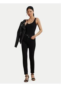 Lauren Ralph Lauren - LAUREN RALPH LAUREN Top 200704777005 Czarny Slim Fit. Kolor: czarny. Materiał: bawełna #2