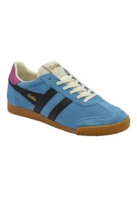 Buty do chodzenia damskie Gola Elan. Kolor: czarny, różowy, niebieski, wielokolorowy. Materiał: zamsz, materiał. Szerokość cholewki: normalna. Sport: turystyka piesza
