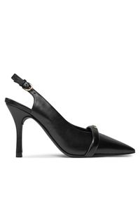 Furla Sandały Core Slingback T.90 YH39FCD-X30000-O6000-10074100 Czarny. Kolor: czarny. Materiał: skóra