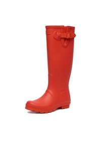 Hunter Kalosze CEO-SJY-T Czerwony. Kolor: czerwony. Materiał: kauczuk #6