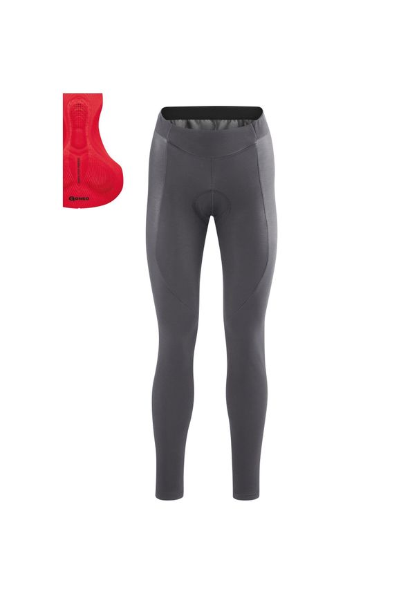 GONSO - Damskie legginsy Gonso Stivo Tight. Kolor: szary. Sport: kolarstwo