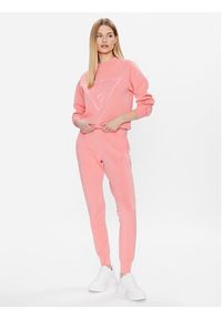 Guess Spodnie dresowe Allie V2YB18 K7UW2 Różowy Regular Fit. Kolor: różowy. Materiał: dresówka, wiskoza