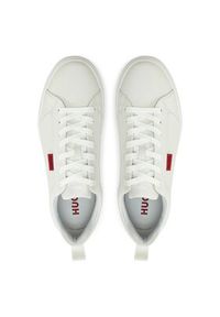 Hugo - HUGO Sneakersy Morrie 50541210 10271108 01 Biały. Kolor: biały. Materiał: skóra #7