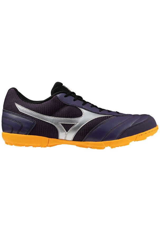 Buty piłkarskie Mizuno MRL Sala Club TF. Kolor: fioletowy, szary, wielokolorowy. Sport: piłka nożna