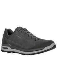Buty trekkingowe męskie Lowa Bellagio Low Gtx. Zapięcie: sznurówki. Kolor: wielokolorowy, szary. Materiał: tkanina, materiał, skóra, syntetyk. Szerokość cholewki: normalna