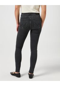 Wrangler - DAMSKIE SPODNIE WRANGLER HIGH SKINNY BLACK 112352302 #2