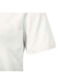 Biały Męski T-Shirt, Dekolt z Guzikami - Pako Jeans. Okazja: na co dzień. Kolor: biały. Materiał: bawełna. Styl: casual #4