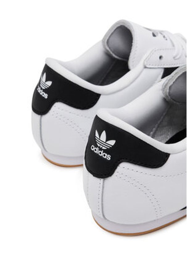 Adidas - adidas Sneakersy Taekwondo JR6806 Biały. Kolor: biały. Materiał: skóra