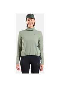 Bluza bez kaptura Odlo Mid Layer ESSENTIAL THERMAL. Typ kołnierza: bez kaptura. Kolor: zielony #1