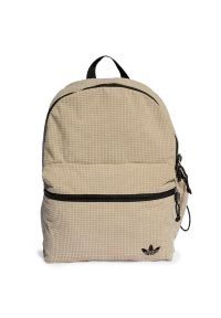 Adidas - Plecak adidas Originals Classic JW1186 - beżowy. Kolor: beżowy. Materiał: materiał, poliester. Styl: casual, klasyczny