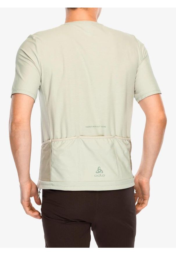 Koszulka rowerowa męska Odlo Explorer Cargo T-Shirt Crew Neck S/S. Kolor: zielony