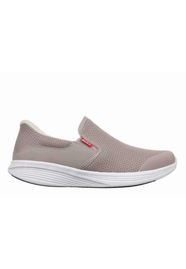 Sneakers kobiece MBT SF-Modena III Slip On. Zapięcie: bez zapięcia. Kolor: szary. Sport: turystyka piesza