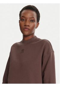 Hugo - HUGO Bluza Daxandria 50527463 Brązowy Relaxed Fit. Kolor: brązowy. Materiał: bawełna #5