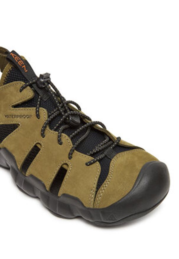 keen - Keen Sandały Hyperport Fisherman 1030722 Zielony. Kolor: zielony. Materiał: skóra