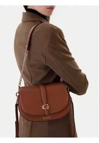 Guess Torebka Carrie HWVG98 96200 Brązowy. Kolor: brązowy. Materiał: skórzane #1